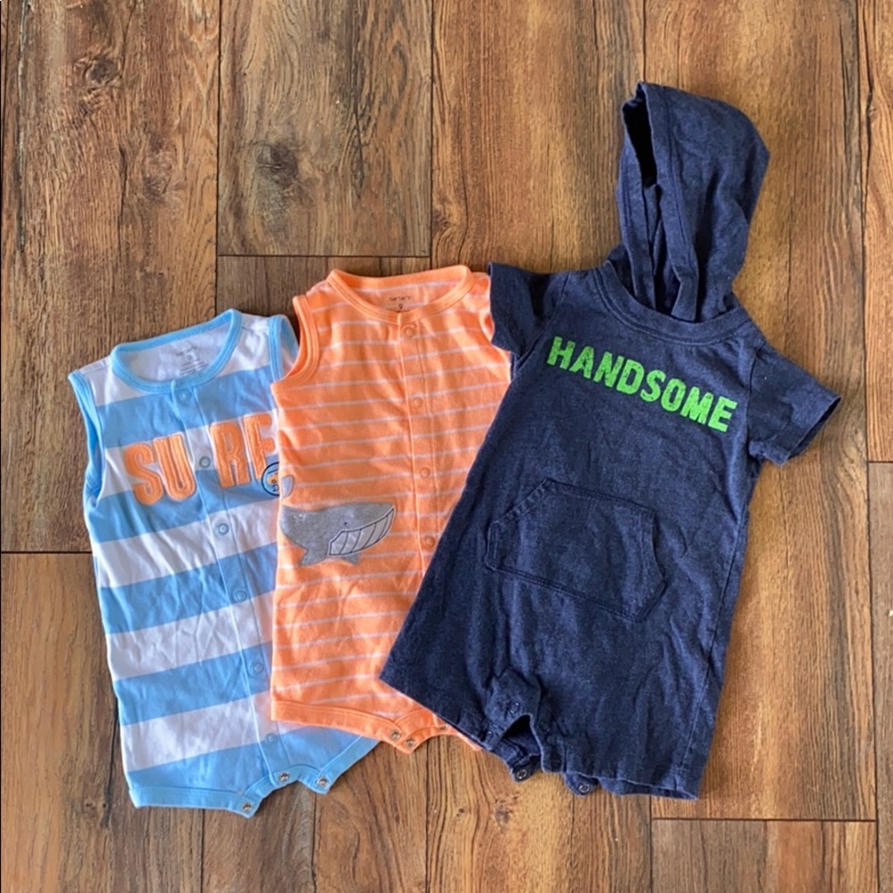 Bundle Baby Summer Rompers